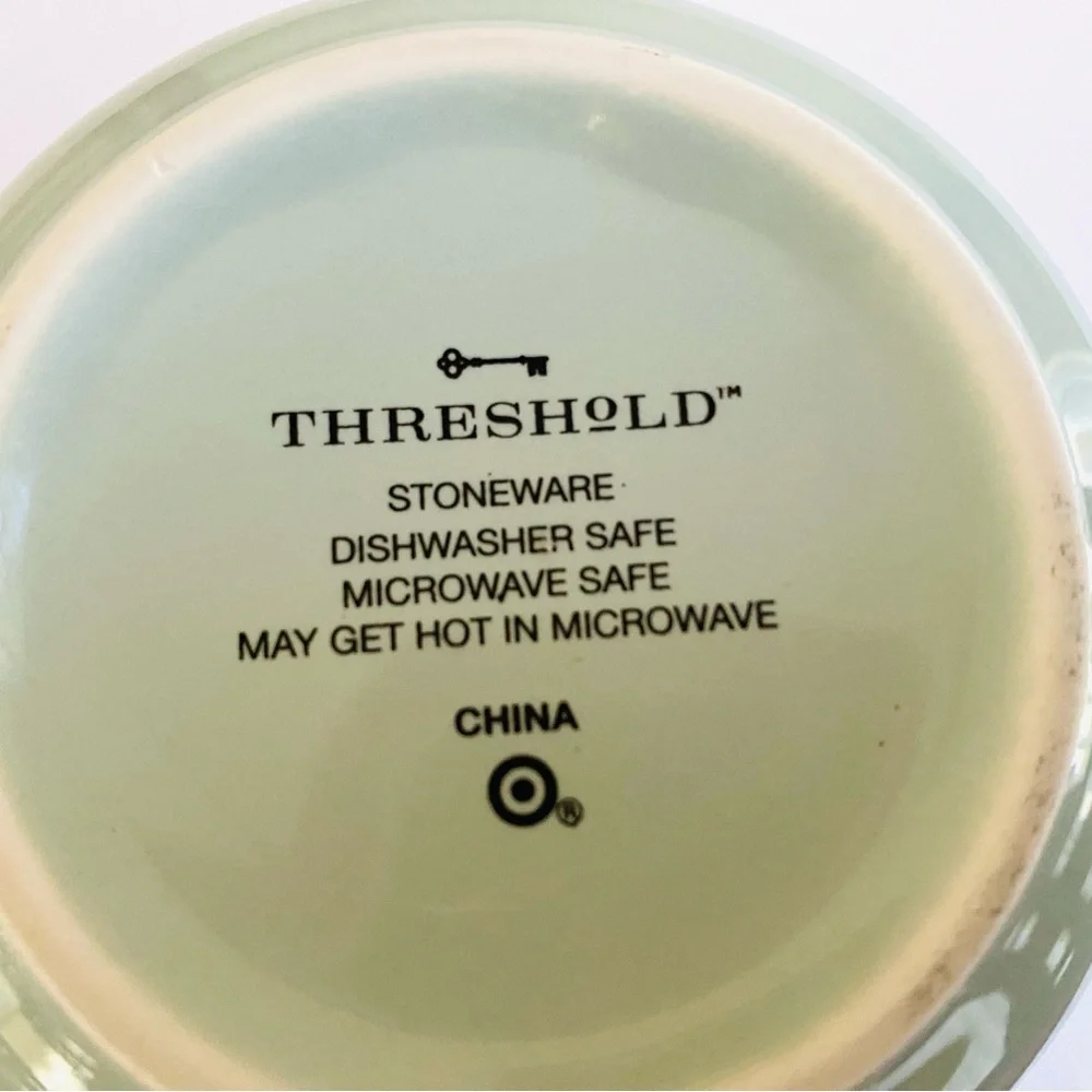 Threshold Stoneware Coffee Mug Need A Day Between Saturday And Sunday Blue Aqua